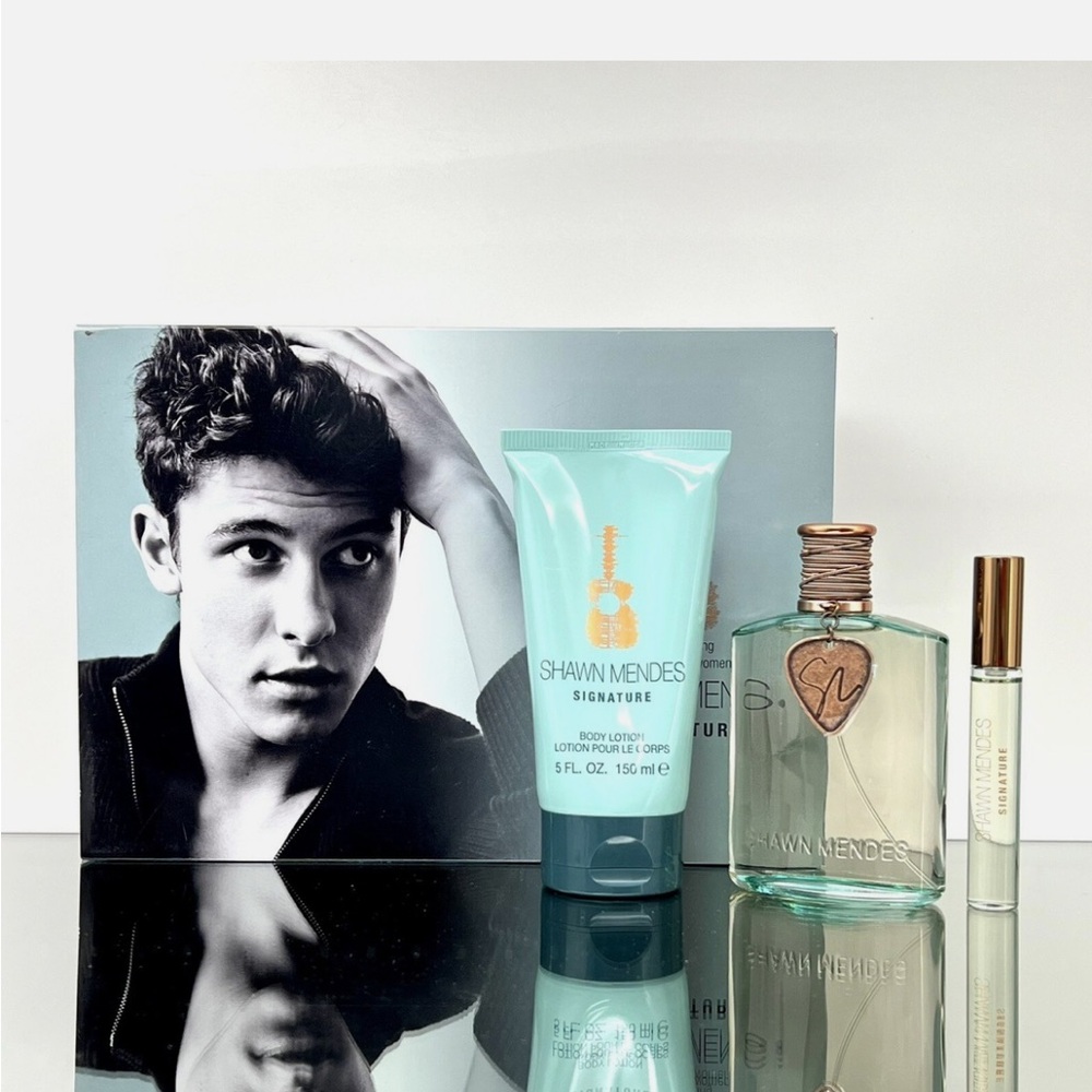 NEW Shawn Mendes Signature Eau De Perfume Gift Set: Parfume, Roll-On &Lotion Set
